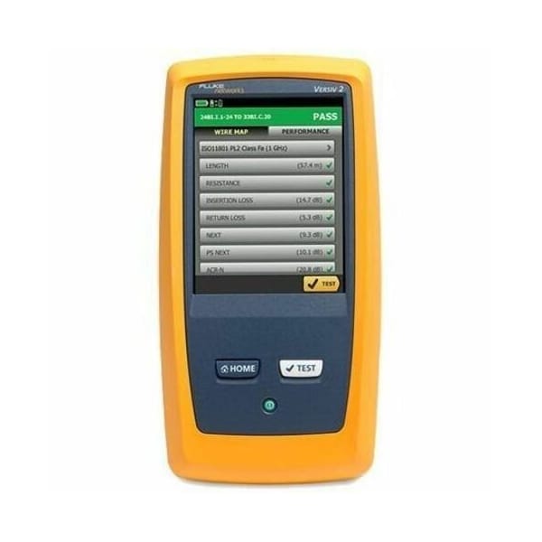 Fluke Networks CableAnalyzer DSX2-5000 Cable Tester, Copper Cable Certification, Touchscreen, Wi-Fi DSX2-5000 - main