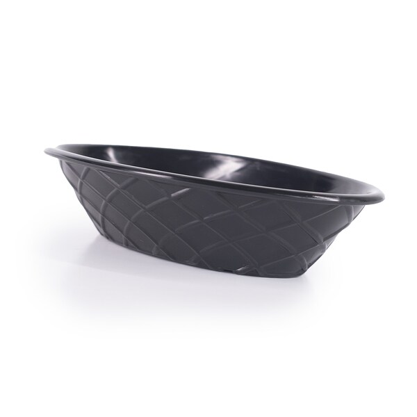 Hs Oval Weave Basket, Charcoal, 24 each/case HS1048CH - main