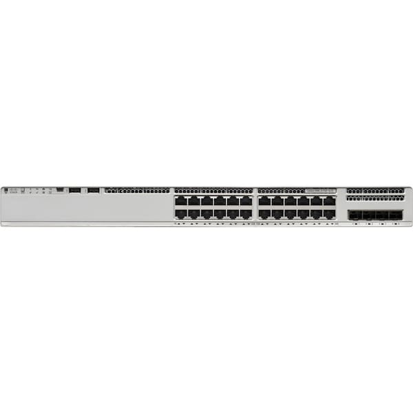 Cisco CATALYST 9200L 24-PORT POE+, 4 X 1G, NETWORK ESSENTIALS C9200L-24P-4G-E - main