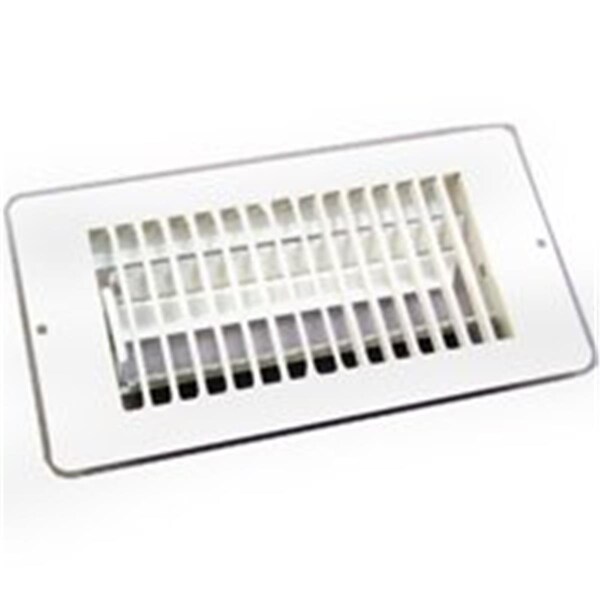 Us Hardware V057IWB 4 x 10 in. White Register 6444111 - main
