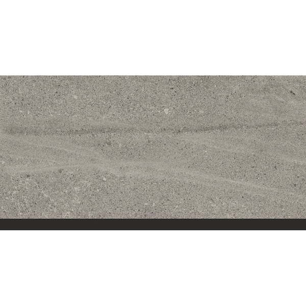 Andova Tiles SAMPLE-Kaia Noctura Black 12-in. x 24-in. Stone Look Matte Porcelain Wall & Floor Tile SAM-ANDKAI504 - main