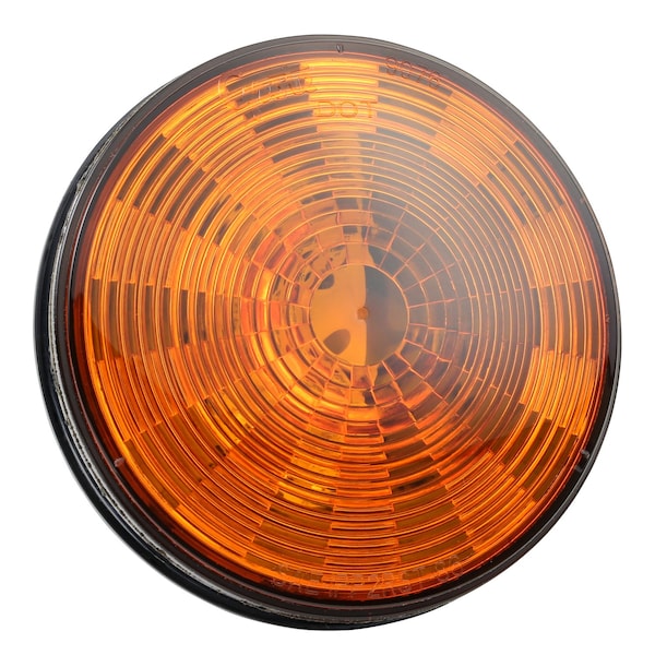 Grote Stop/Tail/Trn Lamp, LED, Dia 4-5/16 In, Ylw 54343 - main