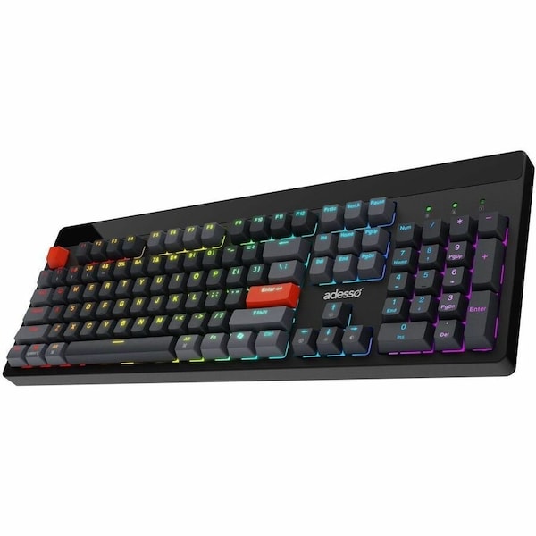 Adesso WIRED/WIRELESS/BLUETOOTH MULTI-OS ILLUMINATED MECHANICAL VIA KEYBOARD WITH COPIL EASYTOUCH1300 - main