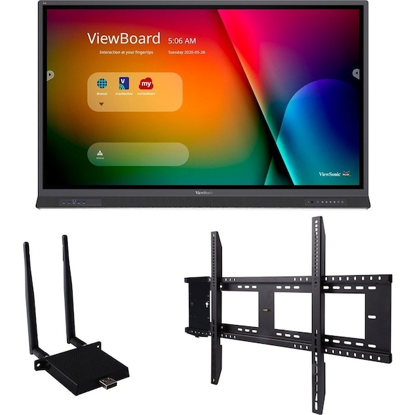 Viewsonic ViewBoard IFP6552-E1 Collaboration Display- 65" LCD- 16:9 Aspect Ratio- 3840 x 2160- 2160p IFP6552-E1 - main