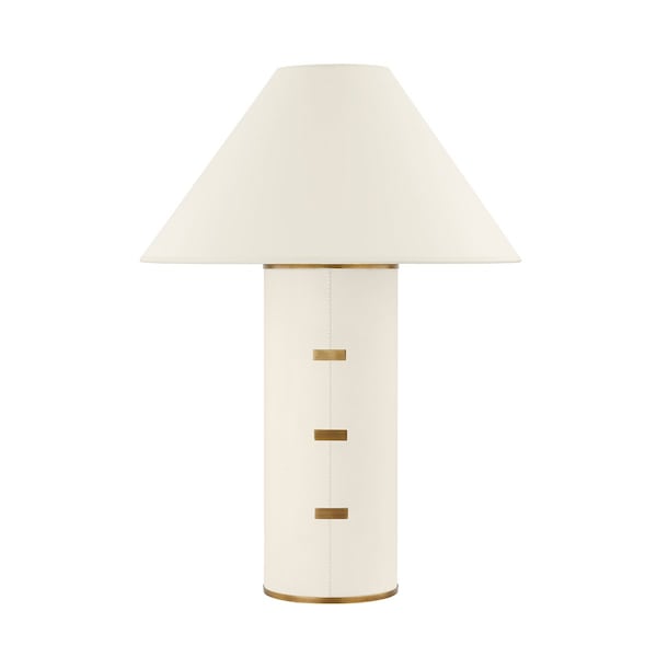 Troy Lighting Colin King X Bond 1 Light Table Lamp 18.5 In. Patina Brass PTL1326-PBR - main
