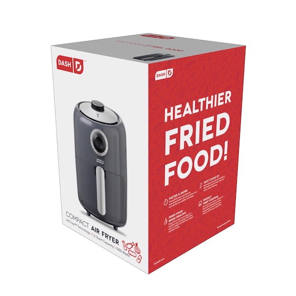 Dash Gray 2 qt Air Fryer DCAF150GBGY02 - main