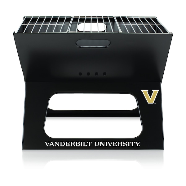 Picnic Time Family Of Brands NCAA Vanderbilt Commodores X-Grill Portable Grill - Camping Grill 775-00-175-584-0 - main