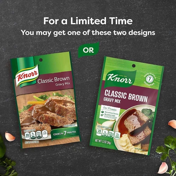 Knorr Classic Brown Gravy Mix, 1.2 Ounce, 24PK 67727408 - main