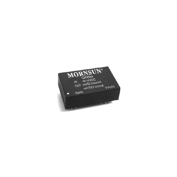 Mornsun PS Module for IGBT Driver, Dual outputs 15, -9VDC, 24VDC input QAW02 - main