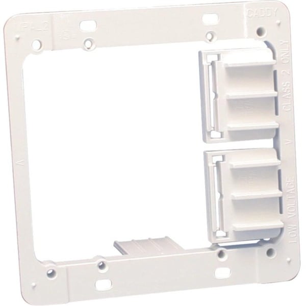 Nvent Caddy Communication Bracket, 2 Gangs, Plastic, - Box Type MPAL2 - main