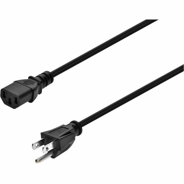 Monoprice POWER CORD W/ 3 COND C13/5-15P - BLK 3 5284 - main