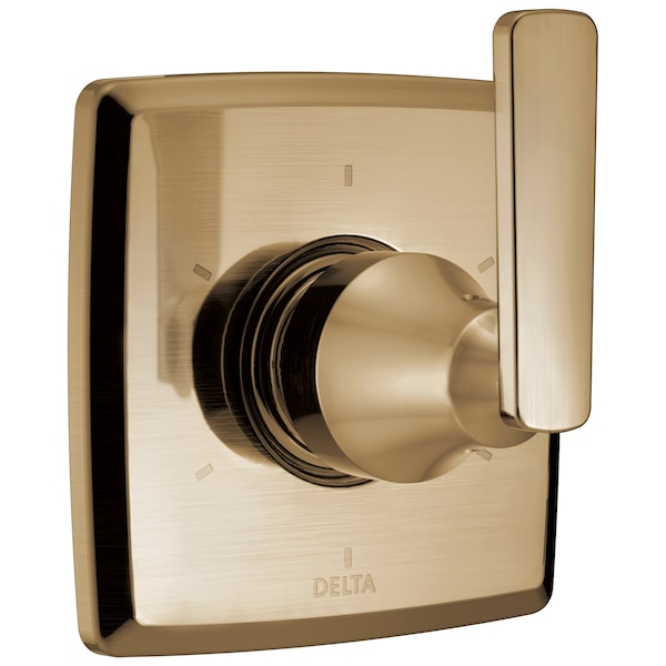 Delta Ashlyn 6-Setting 3-Port Diverter Trim In Champagne Bronze T11964-CZ - main