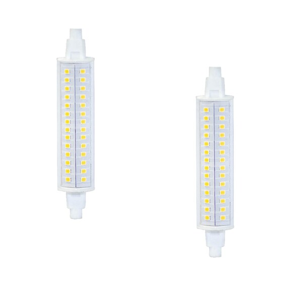 Bulbrite 75-Watt Equivalent J-Type Dimmable Double Ended Long LED Light Bulb Soft White, 2PK 861606 - main