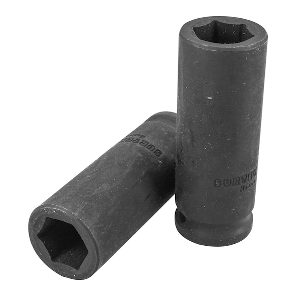 Surtek 1/2in Drive Metric Deep Impact Socket 6 Point, 22 Mm S7822HLM - main