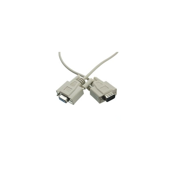 Cable Wholesale Null Modem Cable, DB9 Male to DB9 Female, 8 Conductor, 6 foot 10D1-20206 - main