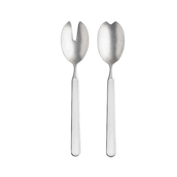 Mepra Fantasia Pewter Salad Serving Set - 2 Pieces - Porcelain 10W622122P - main
