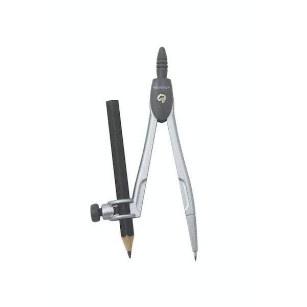 Westcott Compass, Metal Compass with Wooden Pencil 14555 - main