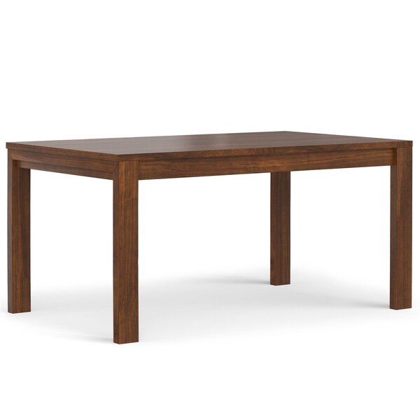 Homeroots 60" Walnut Wood Butterfly Leaf Extendable Dining Table 640689 - main
