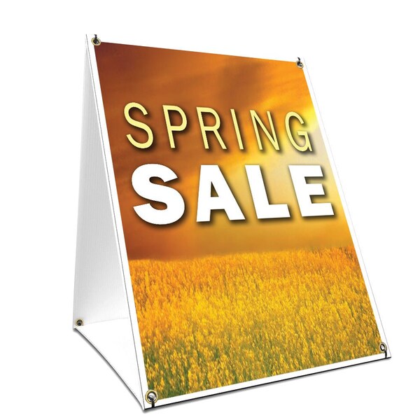 Signmission Spring Sale, 36 Inch x 24 Inch A-frame Yard Sign, Plastic Sign SBC-2436-Spring Sale - main