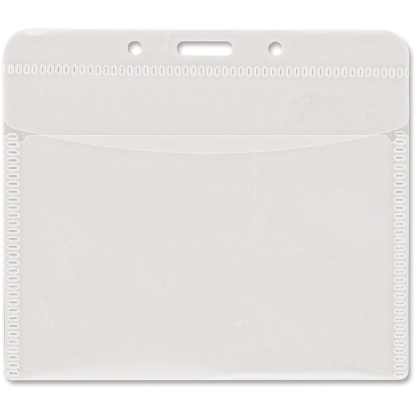 Advantus PVC-Free Horizontal Badge Holder, PK50 75603 - main