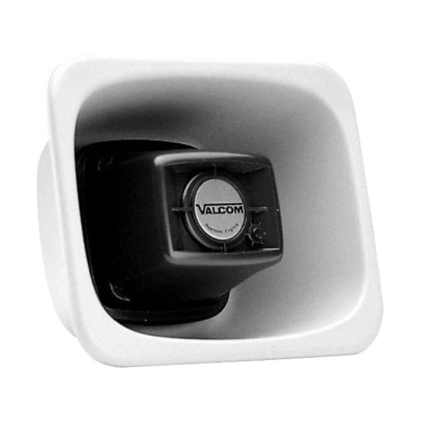 Valcom FlexHorn V-1080 Speaker System - White - Flush Mount, Wall Mountable - 400 Hz to 10 kHz V-1080-WH - main