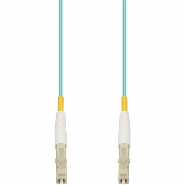 Add-On 100M LC TO LC AQUA OM4 SIMPLEX OFNR (RISER-RATED) FIBER PATCH CABLE ADD-LC-LC-100MS5OM4 - main