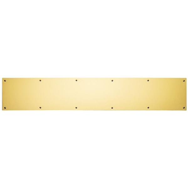 Ives Kick Plates Bright Brass 84003842 - main