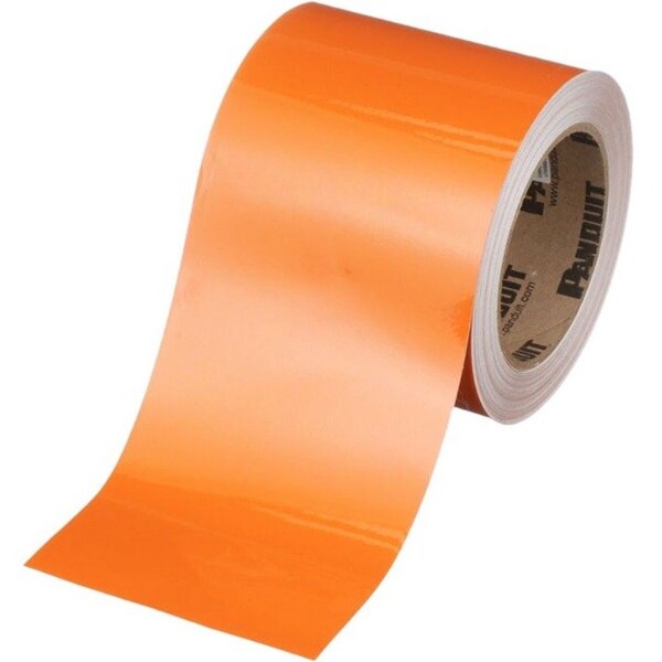 Panduit Reflective Continuous Tape, Orange, 4.00 T400X000RUT - main