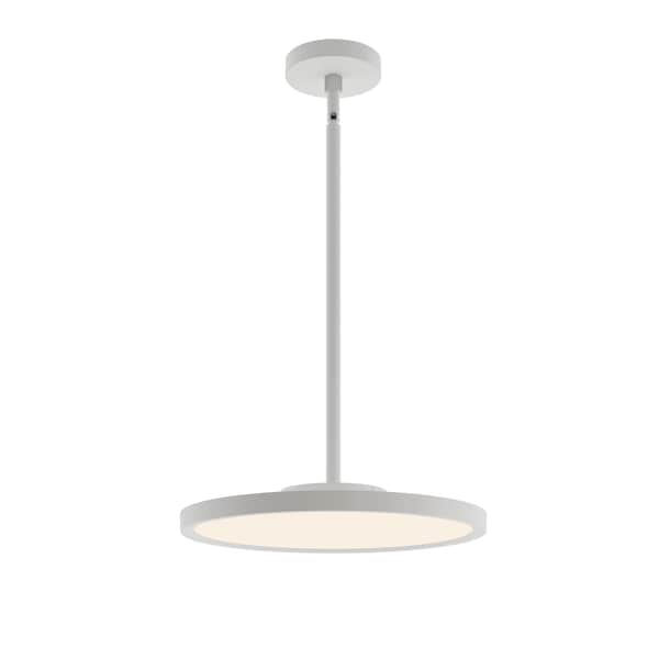 Afx Edge Round - LED Pendant - 16in W - 120-277V - Satin Nickel EGRP16LAJUDSN - main