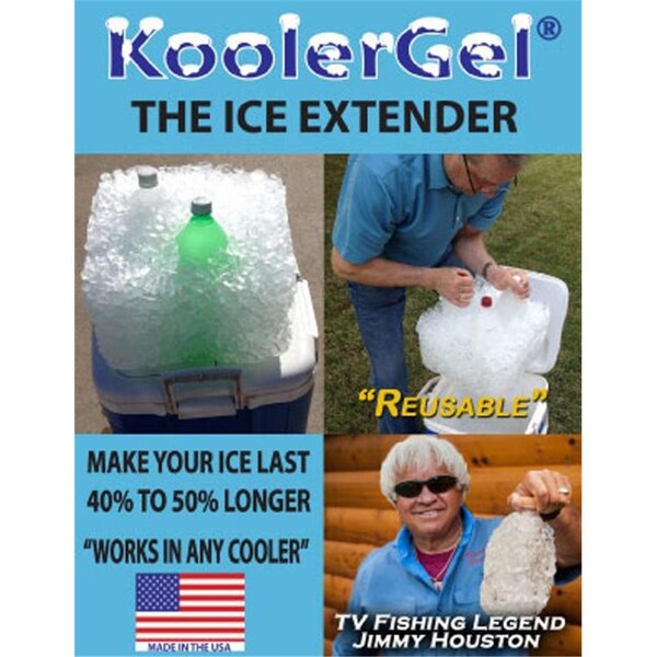 Best Minds TBK Industries KoolerGel Reusable Ice Extender for Coolers TBKG6 - main