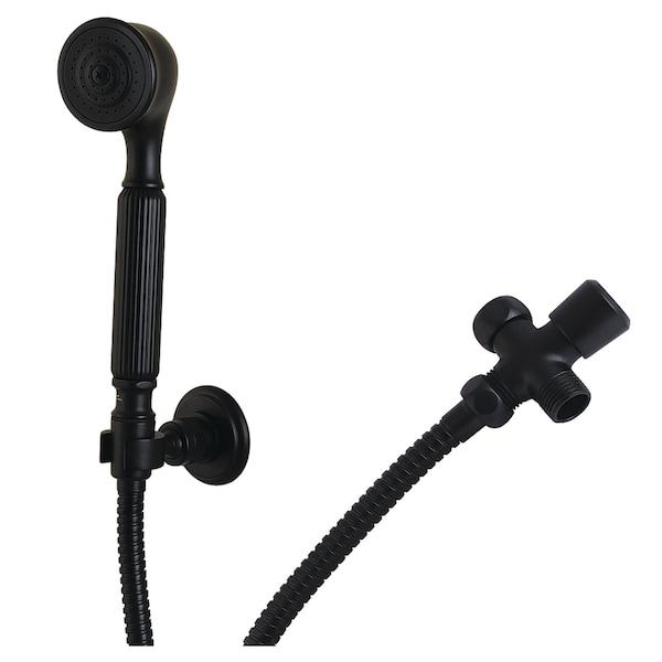 Kingston Brass Hand Shower Kit, Matte Black KX1030SD - main