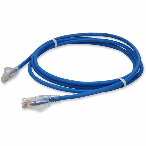 Add-On 6FT BLUE CAT 6 PLENUM-RATED ETHERNET CABLE SNAGLESS BUBBLE BOOT RJ-45 M/M ADD-6FCAT6P-BE - main