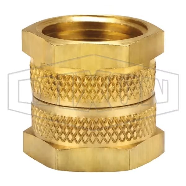 Dixon Garden Hose Adapter, 3/4-11-1/2, Female Garden Hose Thread Swivel, 34 to 195DegF 5061212CLF - main