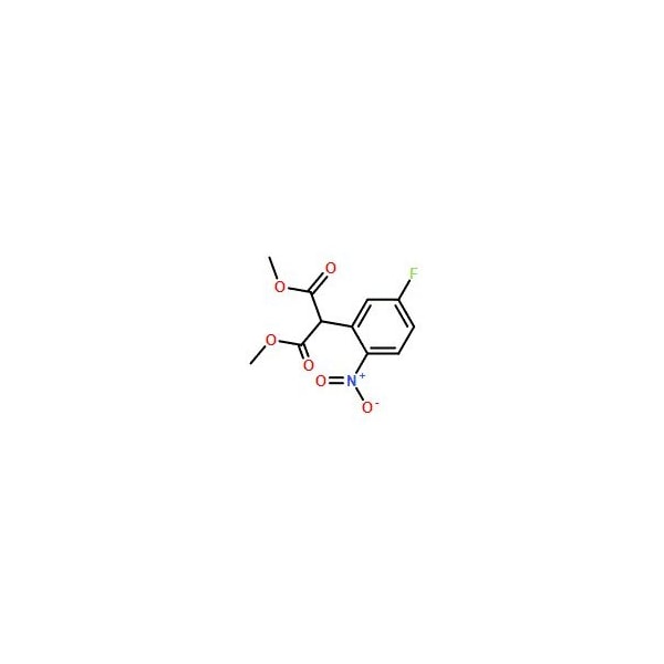 Ak Scientific 2-(5-Fluoro-2-nitro-phenyl)-malonic acid dimethyl ester (1g), CAS 147124-34-3 Z2404-1g - main