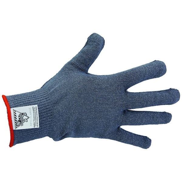 Workhorse Color-Coded Cut-Resistant Hand Protection Gloves, FDA-Compliant, A8, 13 Gauge WH A513-GRY-XLG - main
