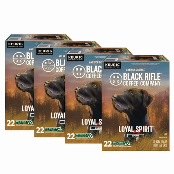 Black Rifle Coffee Co Loyal Spirit Coffee K-Cups, 88PK 5000384046 - main