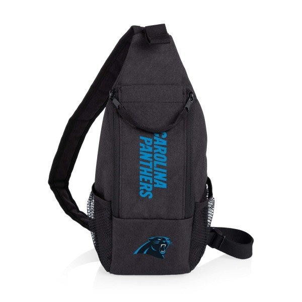 Picnic Time Family Of Brands Carolina Panthers - Strider Cooler Sling Bag, (Black) 759-00-179-054-2 - main