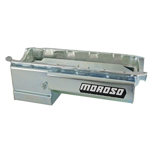 Superjock Oil Pan Big Block Chevrolet Eliminator with Partd Try - Clear Zinc SU3635275 - main