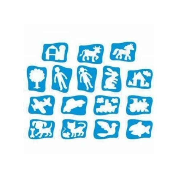 Roylco My First Stencils, Set of 16 R58633 - main