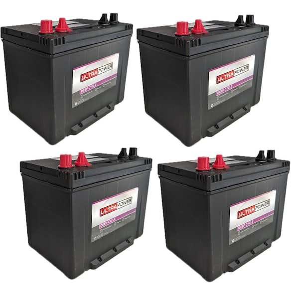 Ultrapower 12V 450 CCA Flooded RV Battery Group 24 RV24 - main