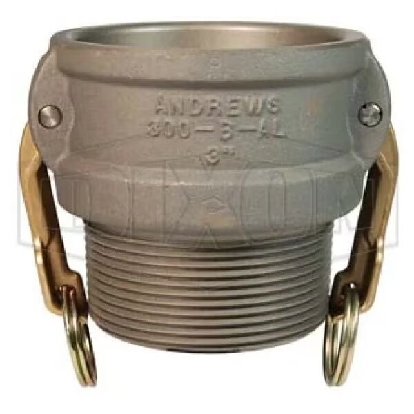 Dixon Type B Cam and Groove Coupler, 6 in Nominal, Female Coupler x MNPT End Style, Aluminum, Domestic 600-B-ALH - main