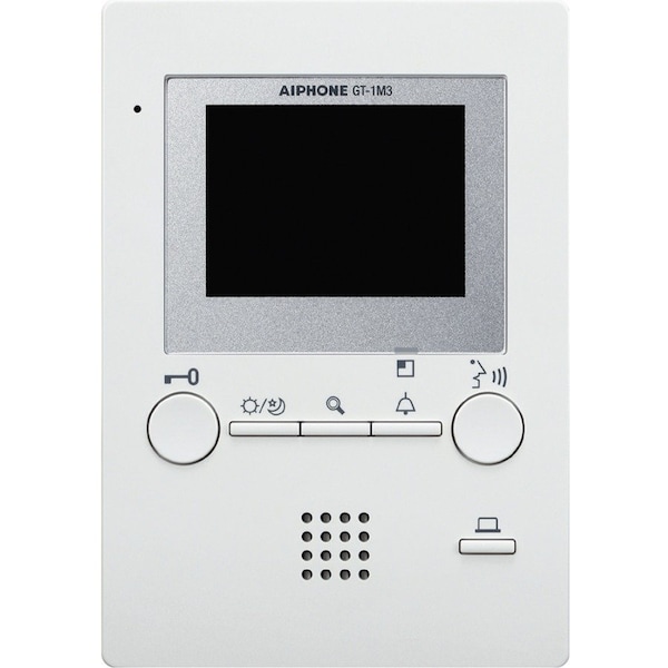 Aiphone Video Tennant Station, 4-15/16" W x 1" D GT-1M3 - main