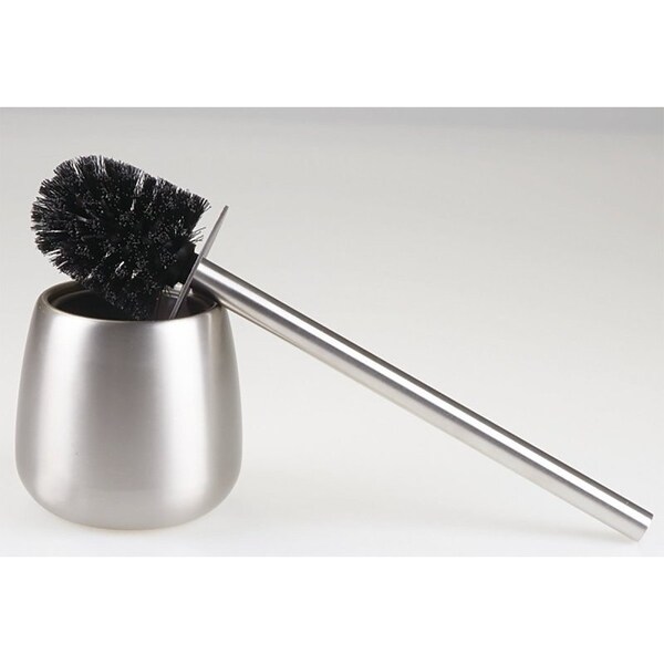 Interdesign Toilet Bowl Brush, Stainless Steel Holder 98810 - main