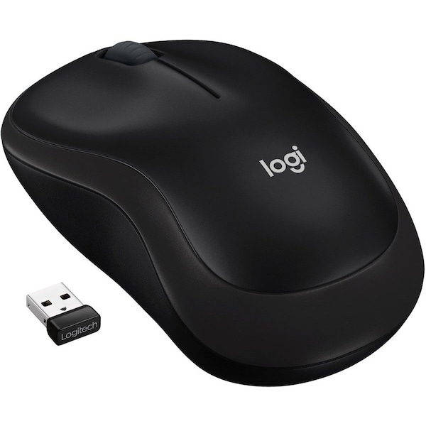 Logitech M185 Plug-And-Play Wrls Plus Comfort Blk 910-003888 - main