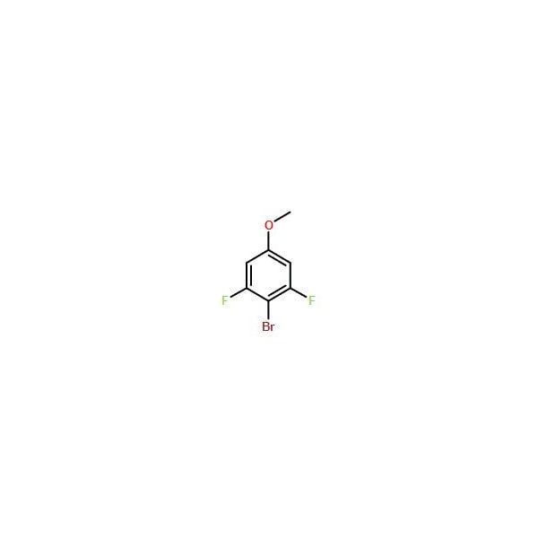 Ak Scientific 4-Bromo-3, 5-difluoroanisole (5g), CAS 202865-61-0 Q244-5g - main