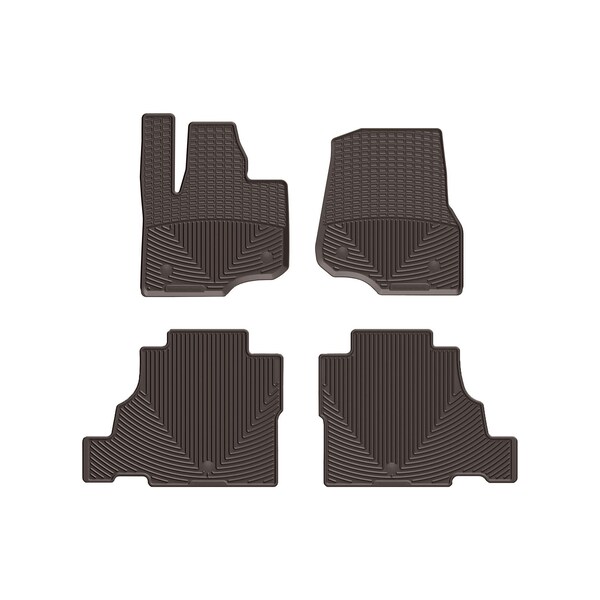Weathertech Cocoa, Front and Rear All Weather Floor Mats W477CO-W478CO - main