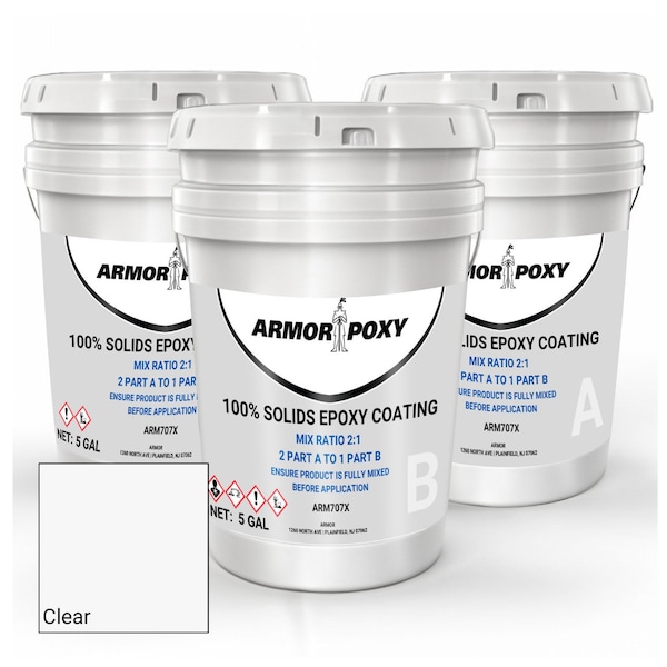 Armorpoxy 100% Solids Epoxy 15 Gal - Clear 231749 - main