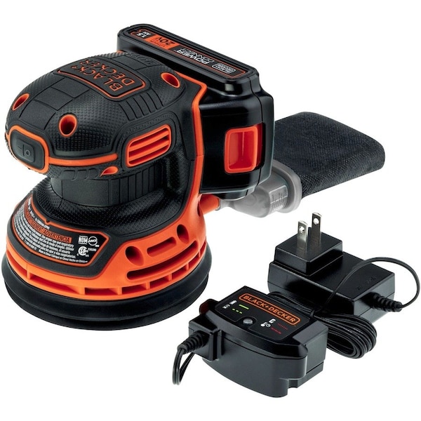 Black & Decker 20V MAX* Cordless Random Orbital Sander BDCRO20C - main