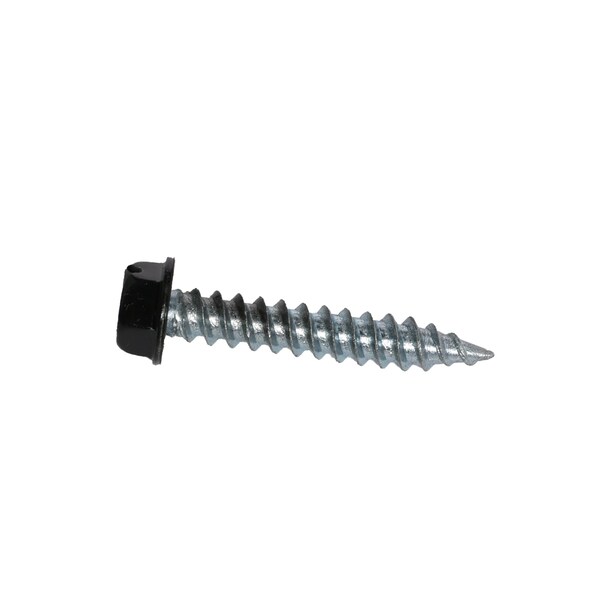 Malco Black Painted Zip-in Self-Piercing Sheet Metal Screws Size 8 Shank, 1" Length, 7000PK HW8X1ZB - main