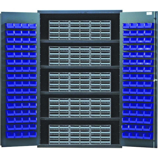 Quantum Storage Systems BEIGE SPECIALTY CABINET W/15 QICS & 128 BINS QSC-BG-QIC83BL - main